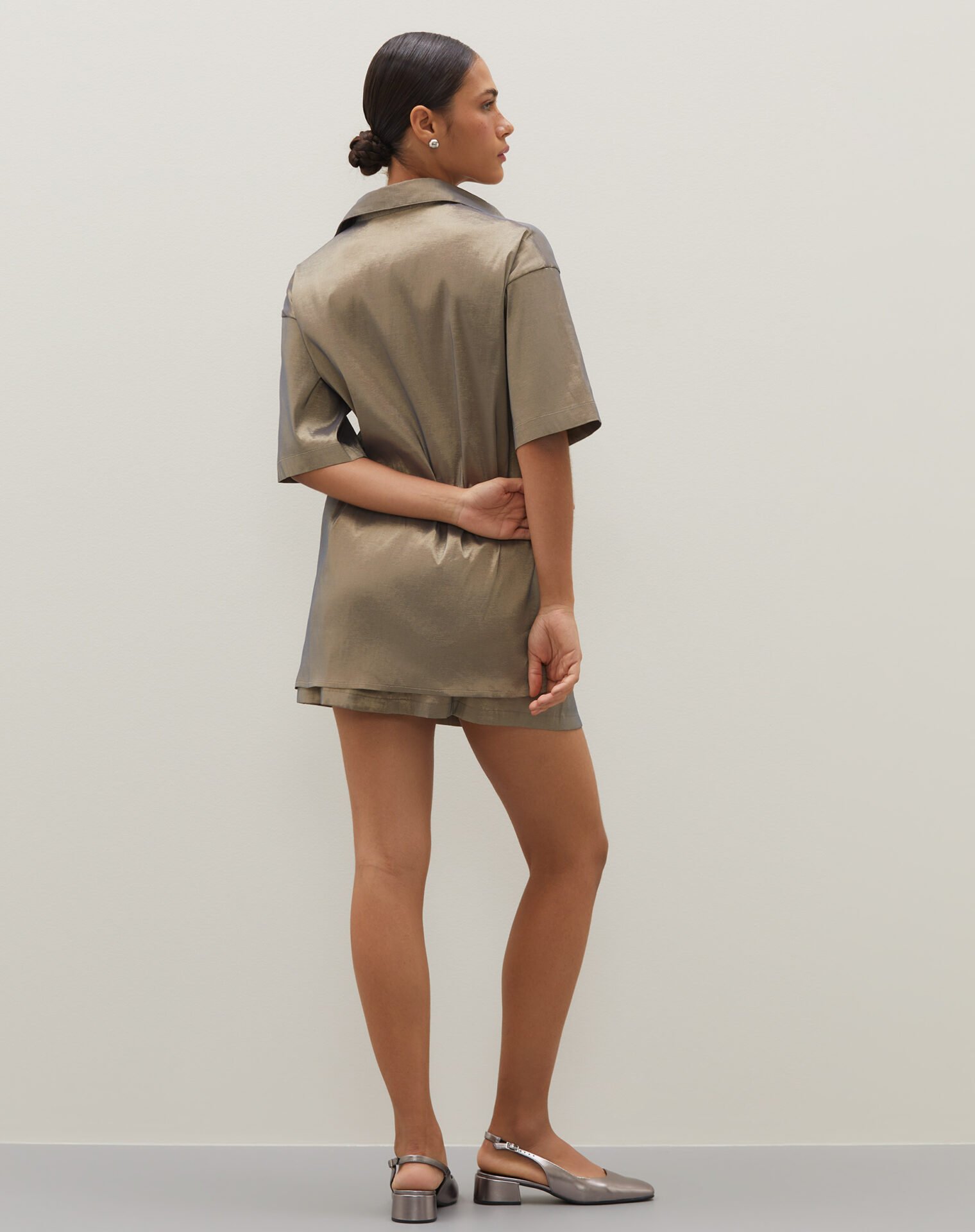 Camisa Manga Curta Oversized Fendi - Imagem 3