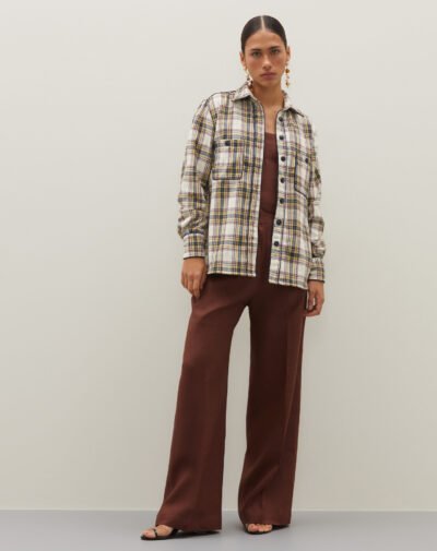 Camisa Boyfriend Xadrez