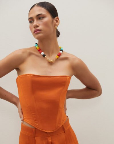 Corselet Orange Flame