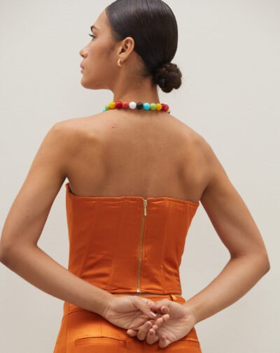 Alternative view of Corselet Orange Flame