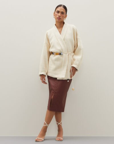 Alternative view of Kimono Bufante Off-White
