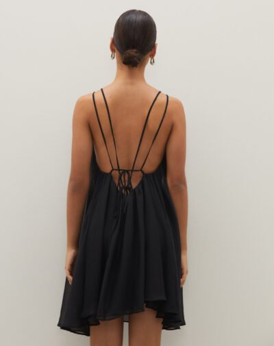 Alternative view of Vestido Amarração Preto