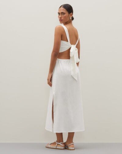 Alternative view of Vestido Ana Off-White