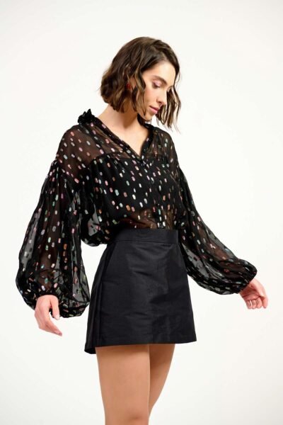 Camisa Bufante Emily Preto