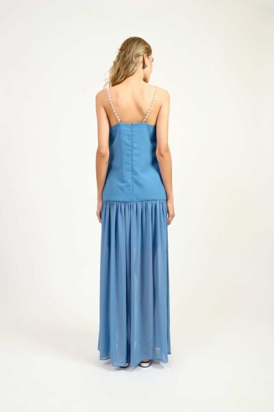 Alternative view of Vestido Longo Ella Azul