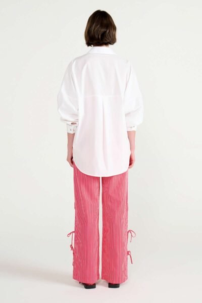 Alternative view of Camisa Oversized Capri Branca