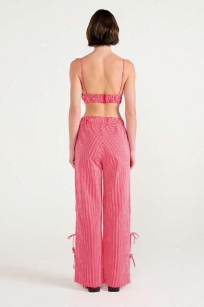 Alternative view of Conjunto Spiaggia Listrado Vermelho