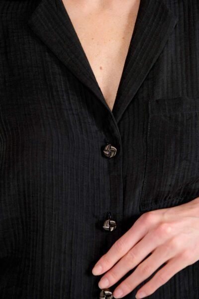 Alternative view of Camisa Manga Curta Sublime Preto