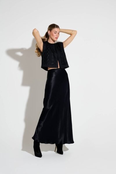 Saia Longa Serena Preta