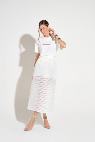 T-shirt Emocionada Off-White