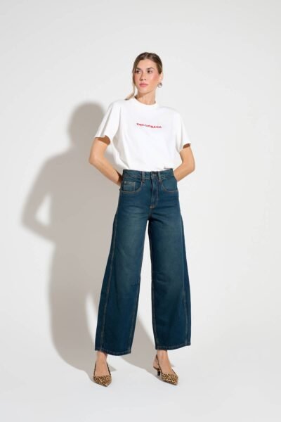 Alternative view of Calça Jeans Barrel