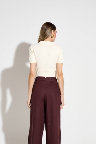 Alternative view of Camiseta Polo Tricot Off-White