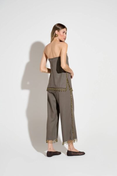 Alternative view of Blusa TQC Esmeralda Medalhas Cinza