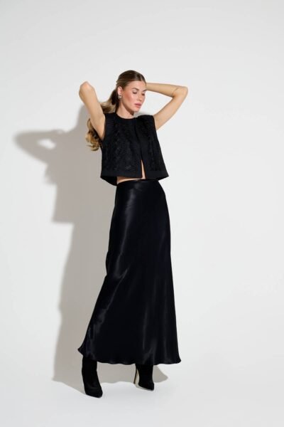 Colete Renda Lumiere Preto