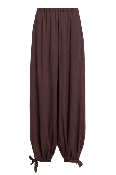 Calça Aladim Linho Marrom