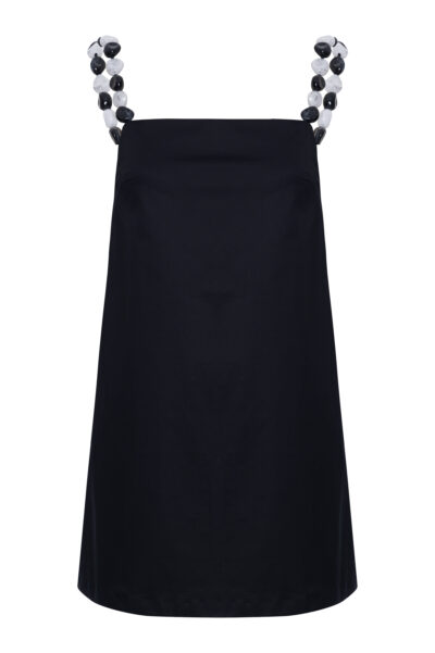 Alternative view of Vestido Curto Alça PB Preto
