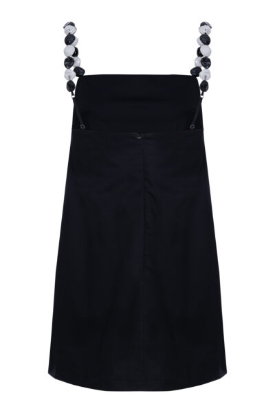 Vestido Curto Alça PB Preto